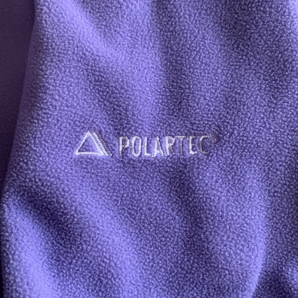 L.L. Bean Polartec purple jacket. Size large - Picture 5 of 12